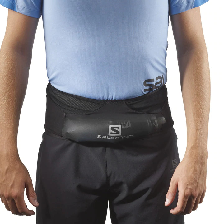Salomon Adv Skin Belt (Unisex) - Find Your Feet Australia Hobart Launceston Tasmania - Black/Ebony