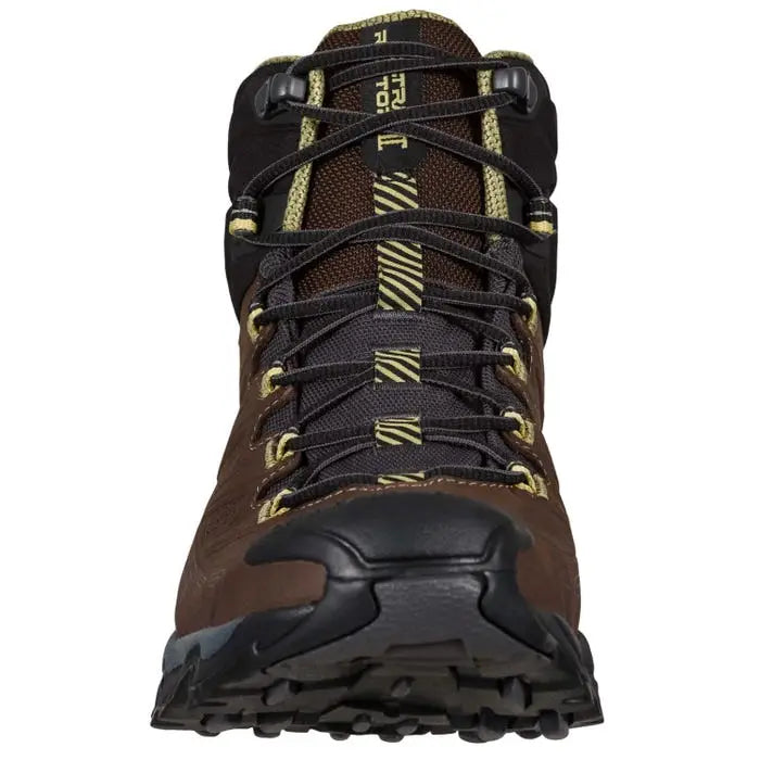 La Sportiva Ultra Raptor II Leather GTX Mid Hiking Boot (Men's) Chocolate/Cedar - Wide La Sportiva