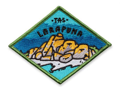 Keep Tassie Wild Badge - Larapuna - Find Your Feet Australia Hobart Launceston Tasmania