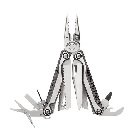 Leatherman Charge + TTi - Stainless Steel - Silver - Grey