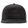 Arcteryx Logo Trucker Hat (Unisex) - Find Your Feet Australia Hobart Launceston Tasmania - Black