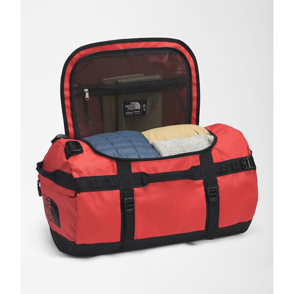 The North Face Base Camp Duffel - Small - Find Your Feet Australia Hobart Launceston Tasmania - TNF Red/TNF Black KZ3