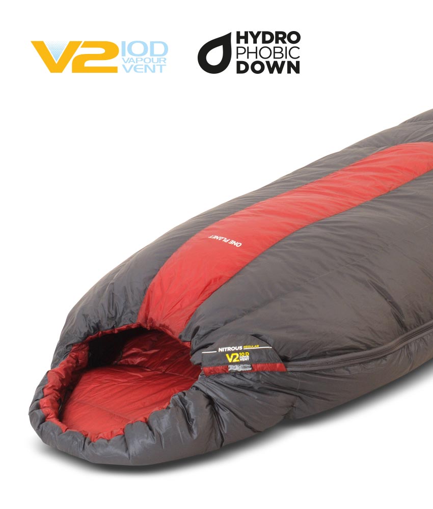 One Planet Nitrous -3 800+ DWR Sleeping Bag - Find Your Feet Australia Hobart Launceston Tasmania