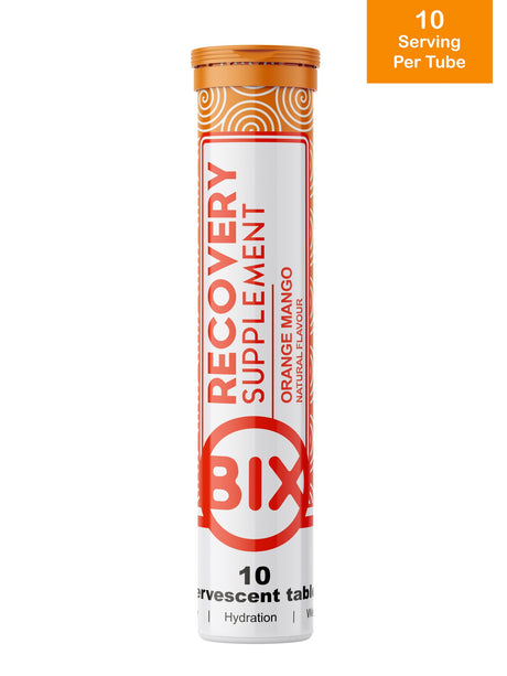 Bix Daily Recovery Supplement (Single Tube) - Orange Mango - Find Your Feet Australia Hobart Launceston Tasmania
