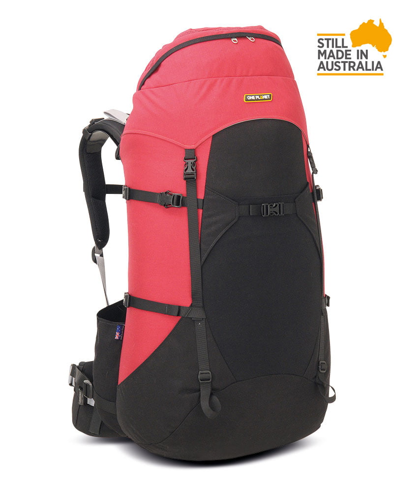 One Planet WBA Backpack - Red Black - Find Your Feet Australia Hobart Launceston Tasmania