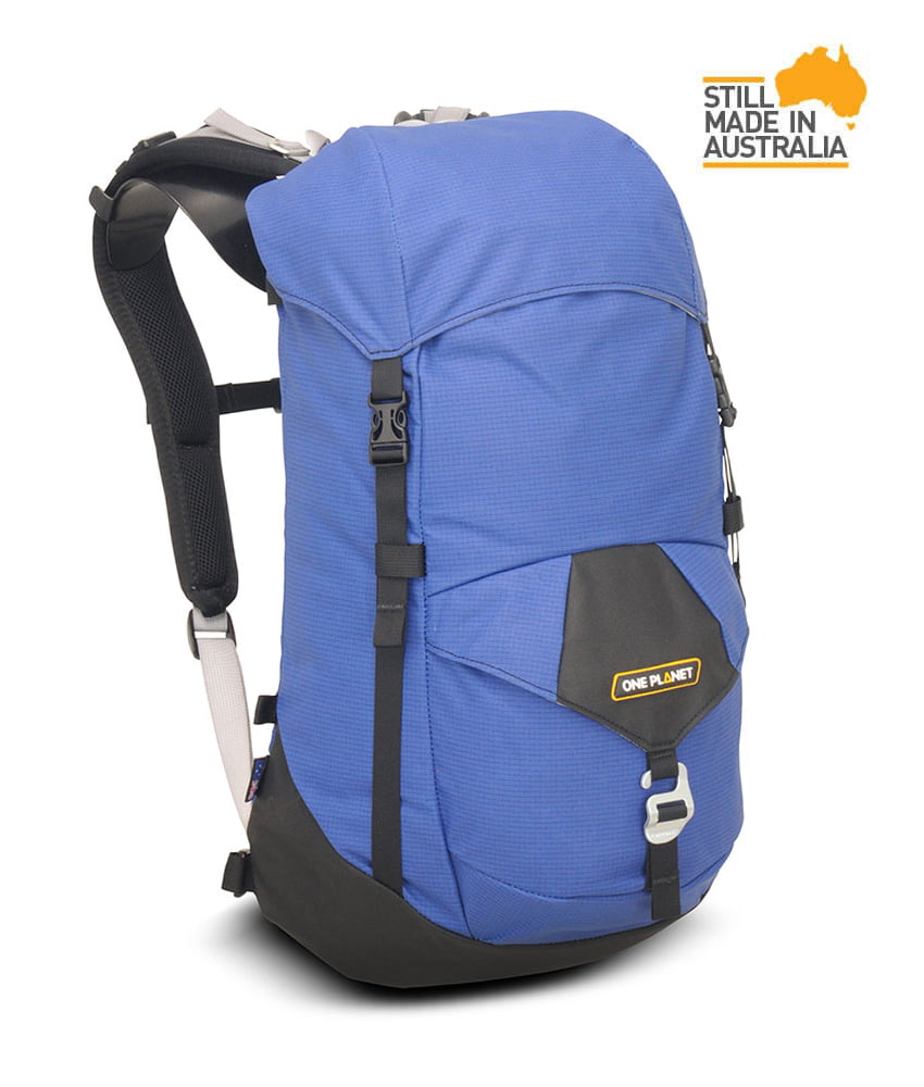 One Planet Zipless 25L Day Pack - Pacific Black - Find Your Feet Australia Hobart Launceston Tasmania