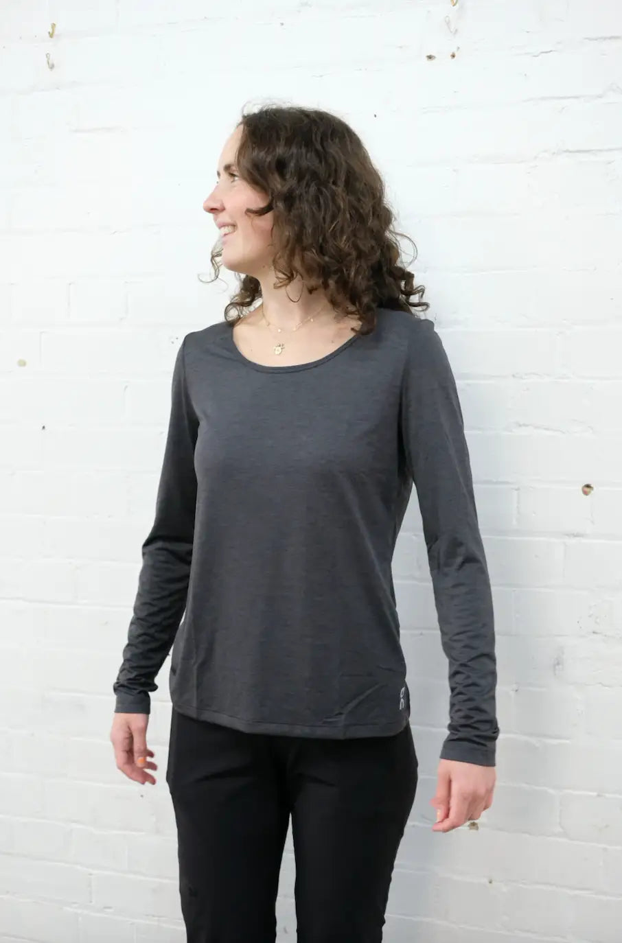 On Performance Long-T (Women's) - Grey On