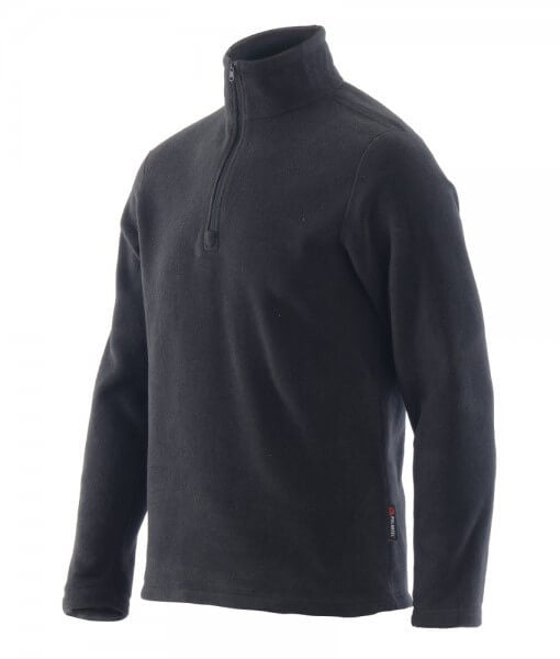 One Planet Orion Half-Zip Polartec Top - Black - Find Your Feet Australia Hobart Launceston Tasmania