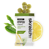 Skratch Labs Sport Energy Chews 50g - Matcha Green Tea & Lemon - Find Your Feet Australia Hobart Launceston Tasmania