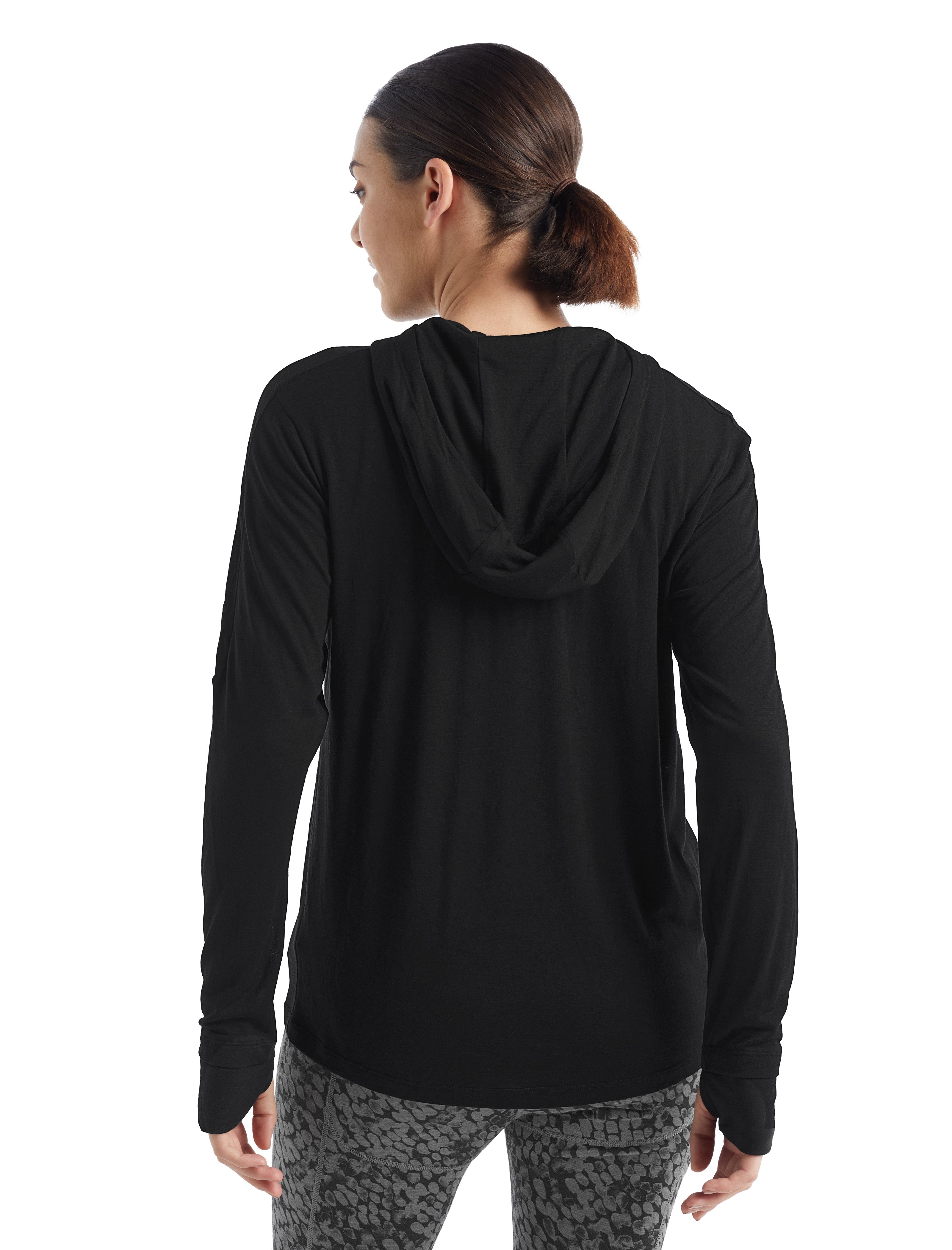 125 Cool-Lite™ Sphere Merino Long Sleeve Hoodie (Women's) Find Your Feet Australia Hobart Launceston Tasmania