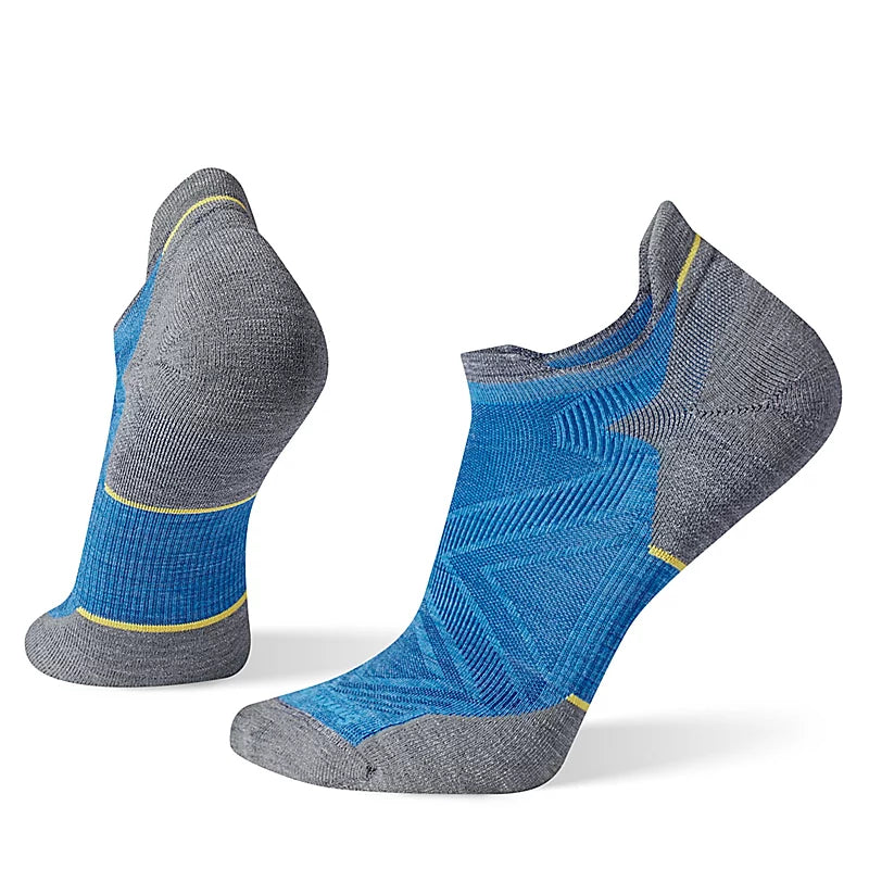 Smartwool Run Targeted Cushion Low Ankle Socks (Unisex) - Find Your Feet Australia Hobart Launceston Tasmania - Neptune Blue