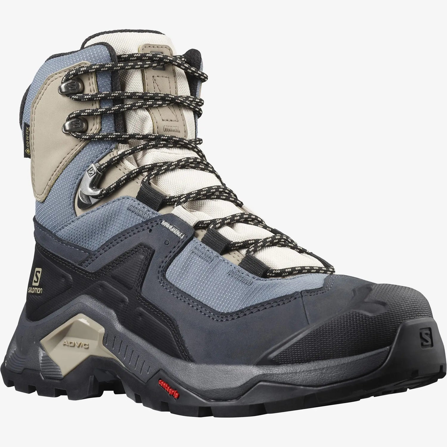 Salomon Quest Element GTX Hiking Boot (Women's) - Ebony/Rainy Day/Stormy Weather Salomon