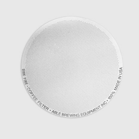 Able Brewing Stainless Disk Filter for Aeropress - Find Your Feet Australia Hobart Launceston Hiking Camping Coffee