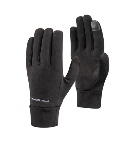 Black Diamond Lightweight Fleece Gloves - Black - Find Your Feet Australia Hobart Launceston Tasmania