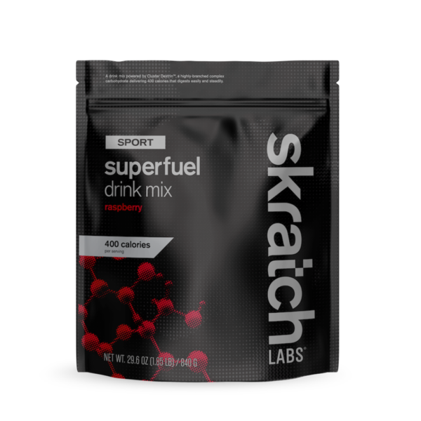 Skratch Labs Sports Superfuel Drink Mix Resealable Pouch 840g - Raspberry - Find Your Feet Australia Hobart Launceston Tasmania