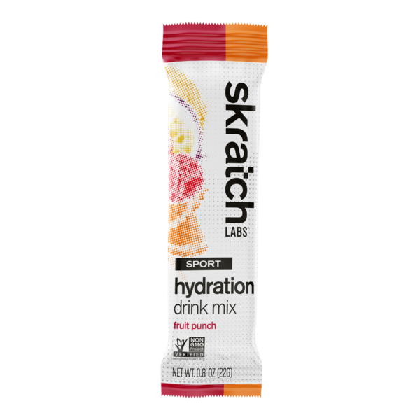 Skratch Labs Sport Hydration Drink Mix Sachet 22g - Fruit Punch - Find Your Feet Australia Hobart Launceston Tasmania