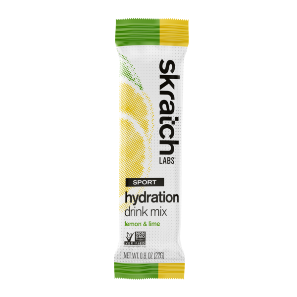 Skratch Labs Sport Hydration Drink Mix Sachet 22g - Lemon & Lime - Find Your Feet Australia Hobart Launceston Tasmania