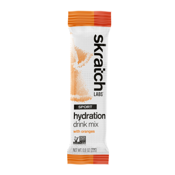 Skratch Labs Sport Hydration Drink Mix Sachet 22g - Orange - Find Your Feet Australia Hobart Launceston Tasmania