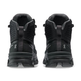 On Cloudrock WP Hiking Mid Boot (Women's) Black | Eclipse - Find Your Feet Australia Hobart Launceston Tasmania