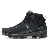 On Cloudrock WP Hiking Mid Boot (Men's) Black | Eclipse - Find Your Feet Australia Hobart Launceston Tasmania