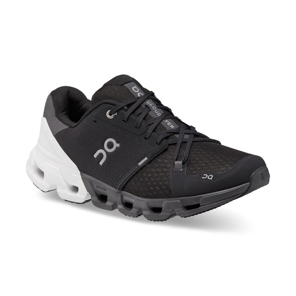 On Cloudflyer 4 Shoe (Men's) Black | White