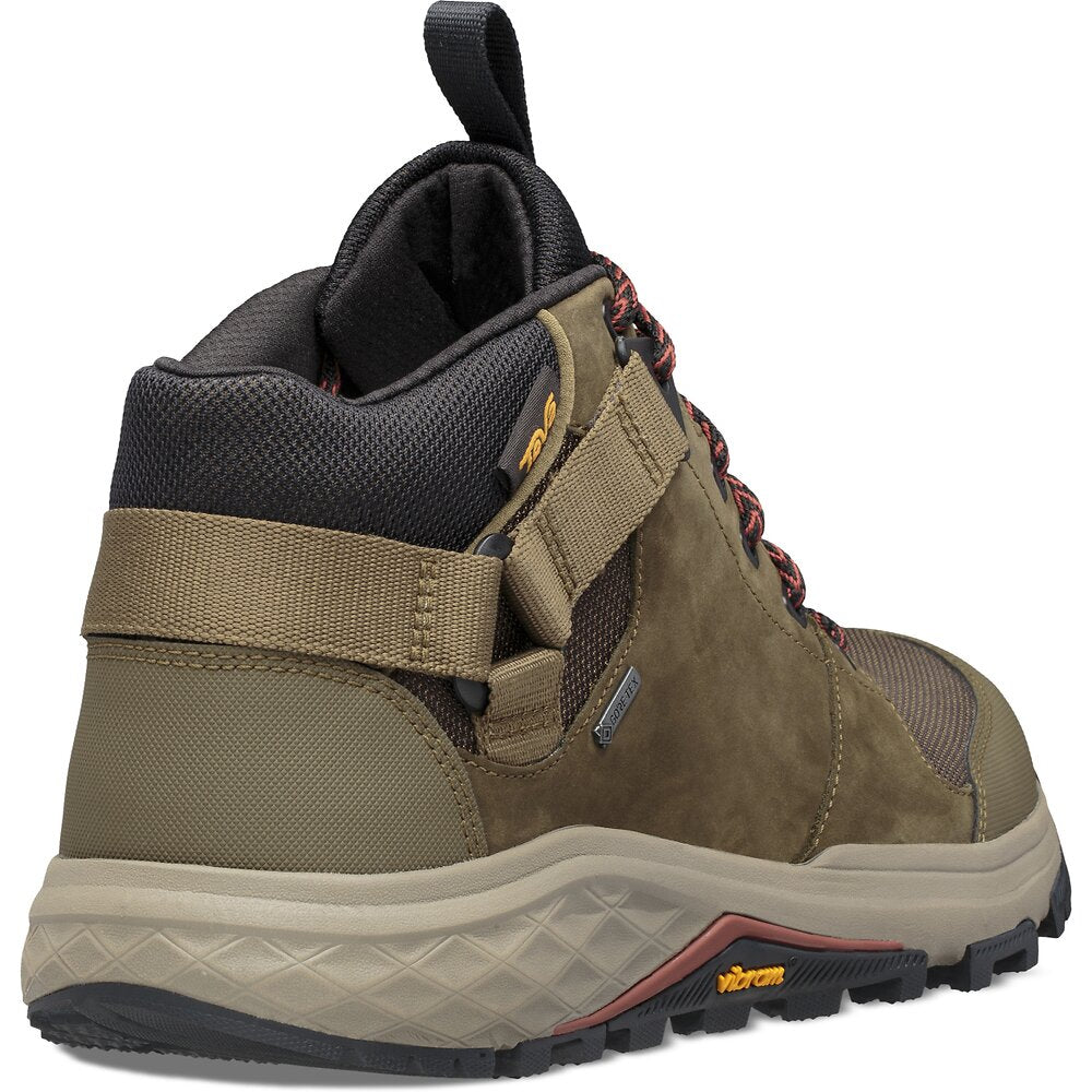 Teva Grandview GTX Mid Hiking Boot Dark Olive (Men's) - Find Your Feet Australia Hobart Launceston Tasmania
