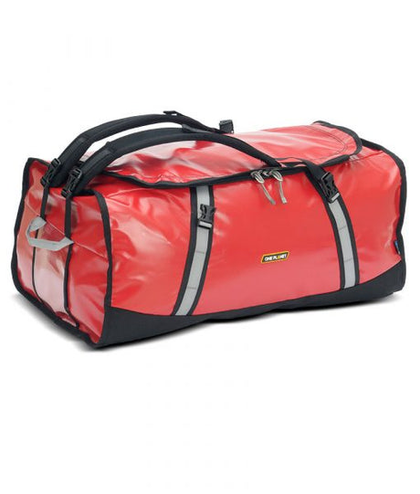 One Planet Tuff Nut Duffle Bags - Find Your Feet Australia Hobart Launceston Tasmania - Red - 90L