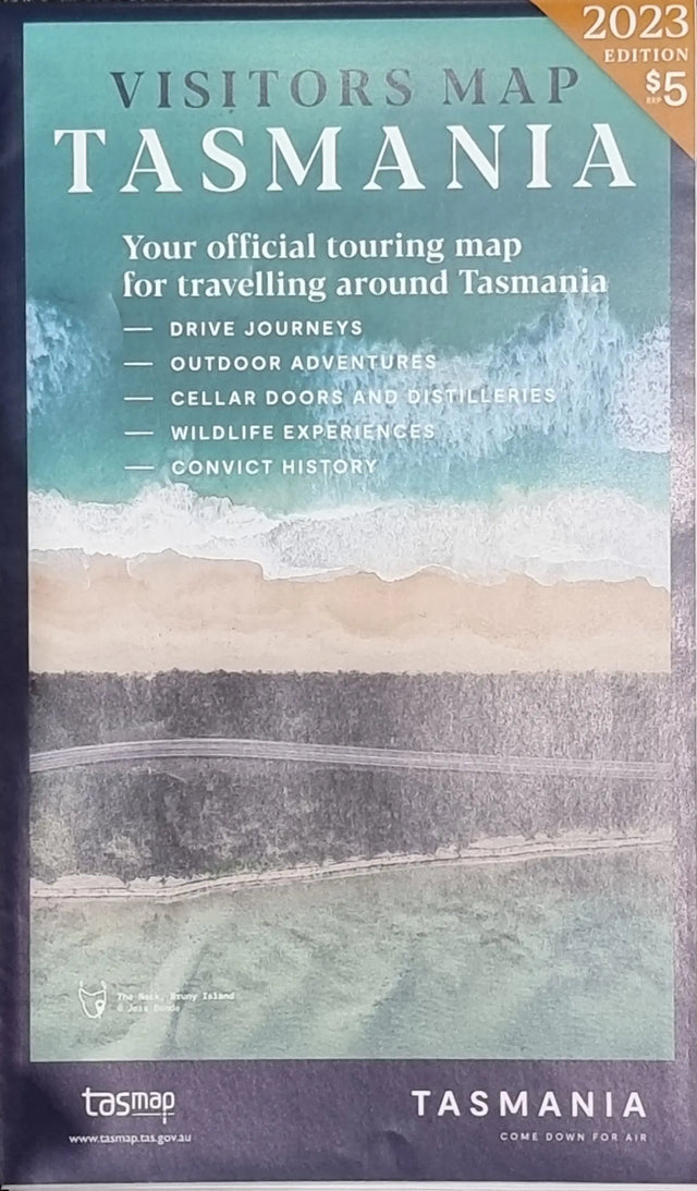 Visitors Map Of Tasmania TasMap