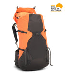 One Planet WBA Backpack - Find Your Feet Australia Hobart Launceston Tasmania - Black/Orange