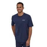 Patagonia P-6 Logo Responsibili-Tee (Men's) - Classic Navy - Find Your Feet Australia Hobart Launceston Tasmania
