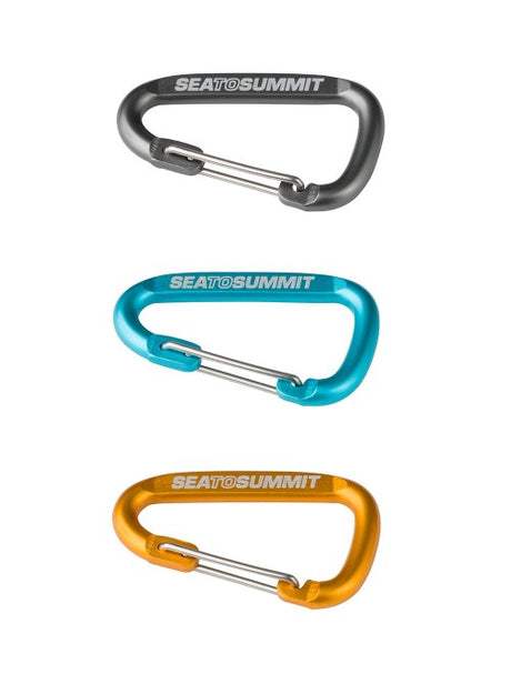 Sea to Summit Accessory Carabiner - Small (3 Pack) - Find Your Feet Australia Hobart Launceston Tasmania