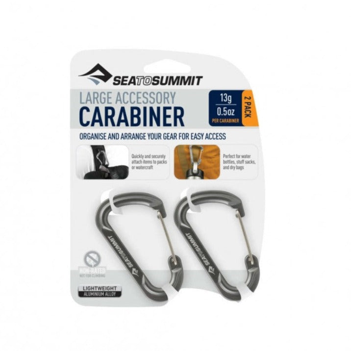 Sea to Summit Accessory Carabiner (2pk) - Find Your Feet Australia Hobart Launceston Tasmania