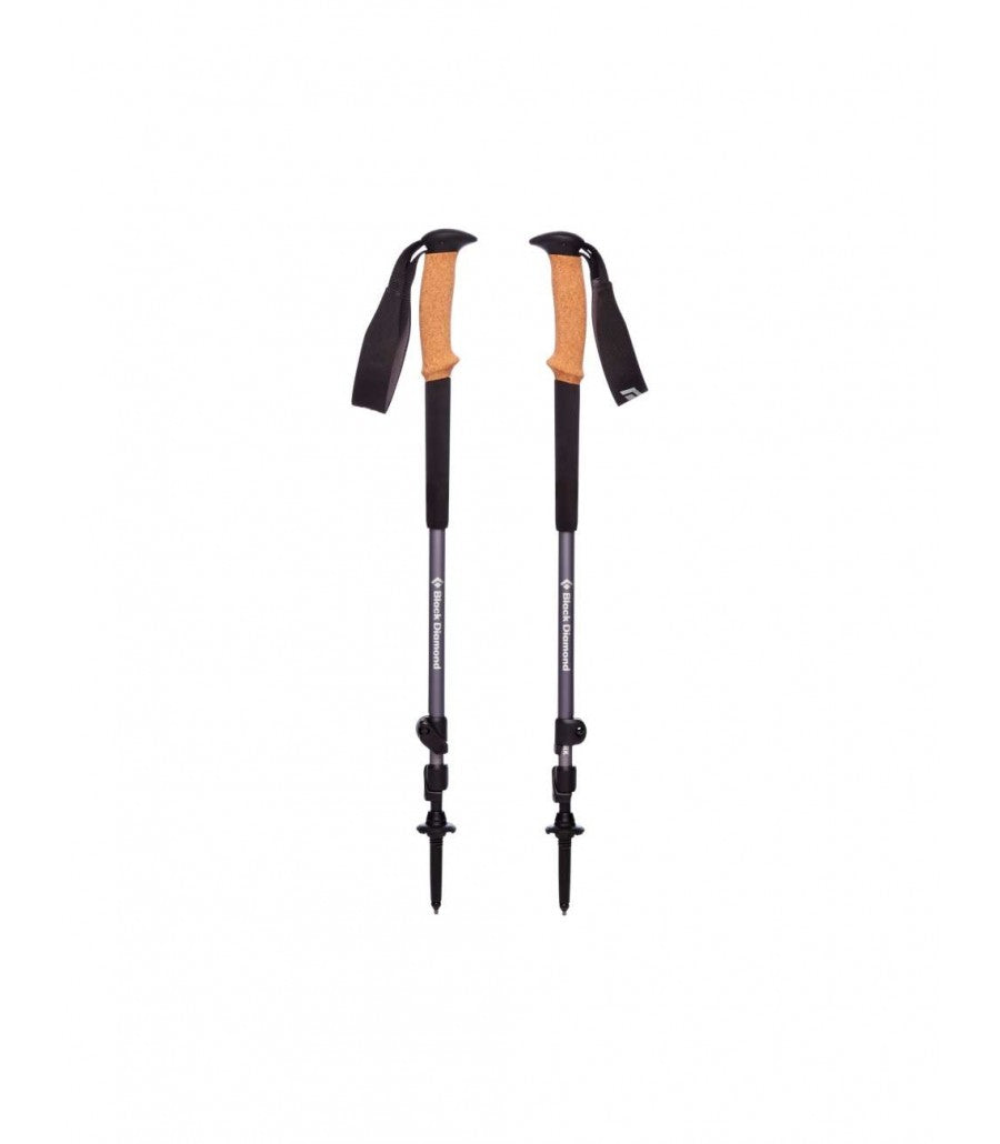 Black Diamond Trail Series Cork Trekking Poles - Find Your Feet Australia Hobart Launceston Tasmania