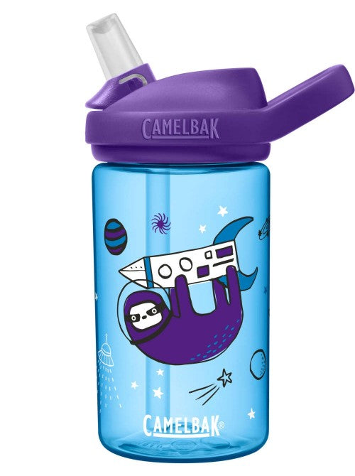 Camelbak Eddy+ Kids Bottle 400mL (Tritan Renew) - Find Your Feet Australia Hobart Launceston Tasmania - Sloths In Space