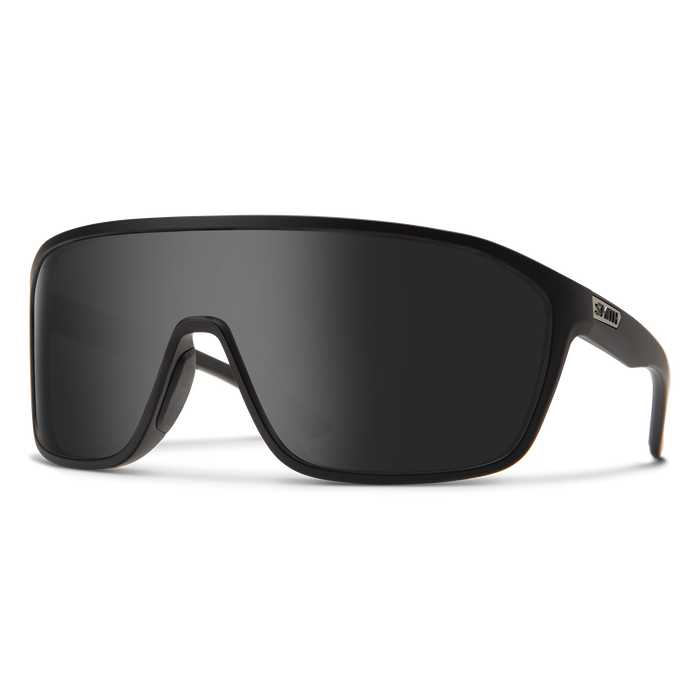 Smith Boomtown Sunglasses - Find Your Feet Australia Hobart Launceston Tasmania - Matt Black + ChromaPop Black Lens