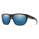 Smith Barra Sunglasses - Find Your Feet Australia Hobart Launceston Tasmania - Matt Black + ChromaPop Polarized Blue Mirror Lens