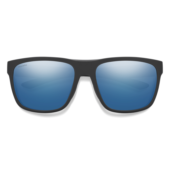 Smith Barra Sunglasses - Find Your Feet Australia Hobart Launceston Tasmania - Matt Black + ChromaPop Polarized Blue Mirror Lens