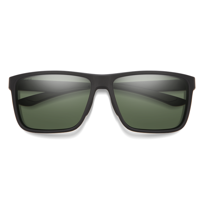 Smith Riptide Sunglasses - Find Your Feet Australia Hobart Launceston Tasmania - Matte Black + ChromaPop Polarized Gray Green Lens