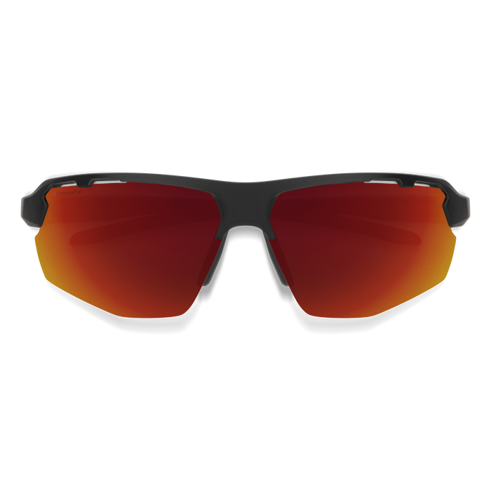 Smith Resolve Sunglasses - Find Your Feet Australia Hobart Launceston Tasmania - Matte Black Chromapop Red Mirror Lens