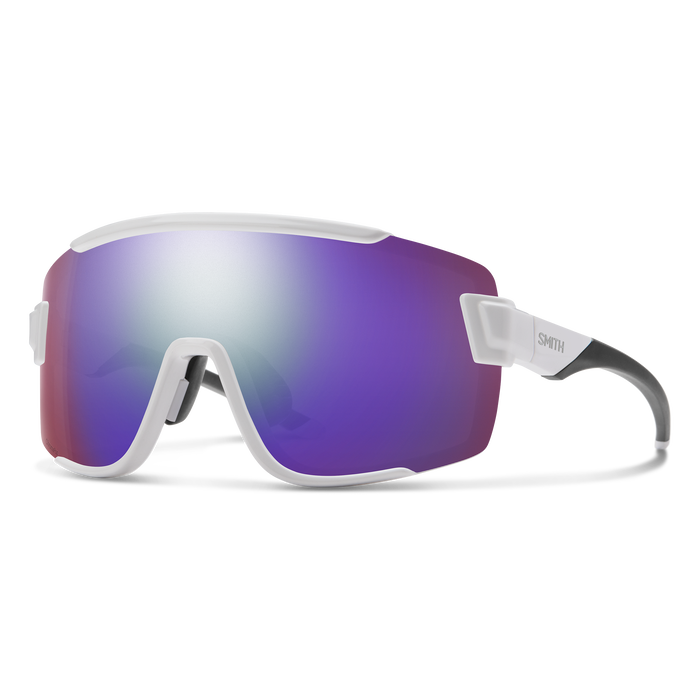 Smith Wildcat Sunglasses - Find Your Feet Australia Hobart Launceston Tasmania - White + ChromaPop Violet Mirror Lens