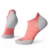 Smartwool PhD Run Light Elite Micro Socks (Women's) - Find Your Feet Australia Hobart Launceston Tasmania - Bright Coral Ash
