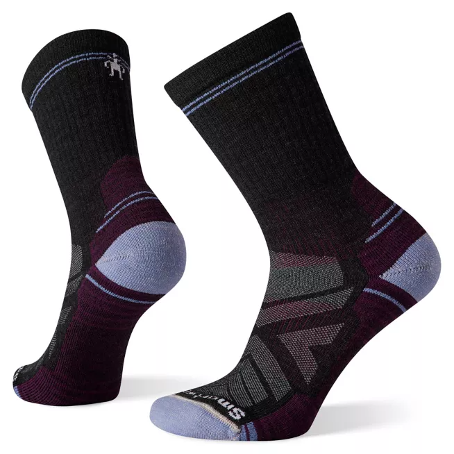 Smartwool Hike Light Cushion Crew Socks (Women's) - Find Your Feet Australia Hobart Launceston Tasmania - Charcoal