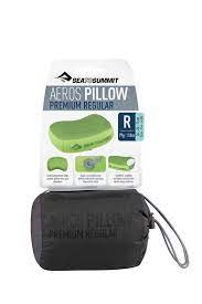 Sea To Summit Aeros Pillow Premium - Grey - Find Your Feet Australia Hobart Launceston Tasmania