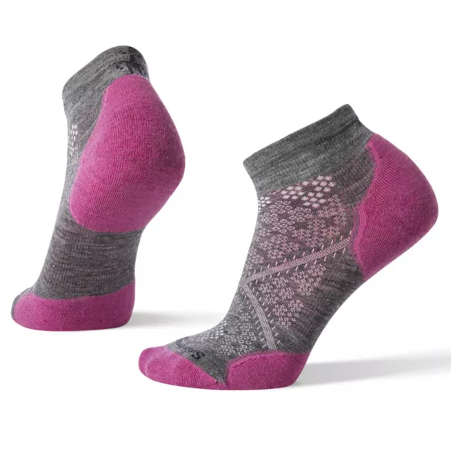 Smartwool PhD Run Light Elite Low Cut Socks (Women's) - Meadow Mauve - Find Your Feet Australia Hobart Launceston Tasmania