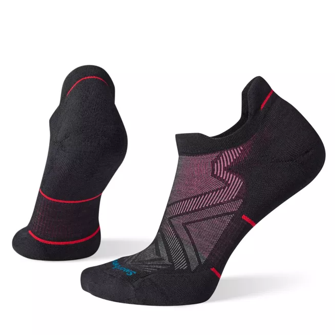 Smartwool Run Targeted Cushion Low Ankle Socks (Women's) - Find Your Feet Australia Hobart Launceston Tasmania - Black