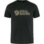 Fjallraven Logo T-Shirt (Men's) - Find Your Feet Australia Hobart Launceston Tasmania - Black