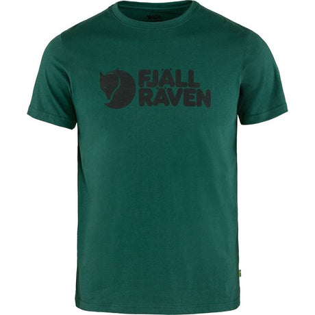 Fjallraven Logo T-Shirt (Men's) - Find Your Feet Australia Hobart Launceston Tasmania - Arctic Green
