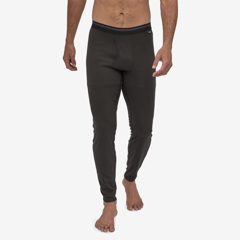 Patagonia Capilene Midweight Bottoms (Men's) - Black - Find Your Feet Australia Hobart Launceston Tasmania