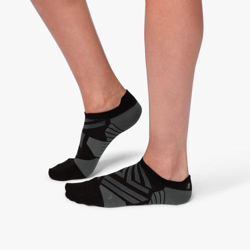 On Low Sock (Women's) - Black Shadow - Find Your Feet Australia Hobart Launceston Tasmania