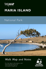 Tasmap National Park Maps - Maria Island - Find Your Feet Australia Hobart Launceston Tasmania